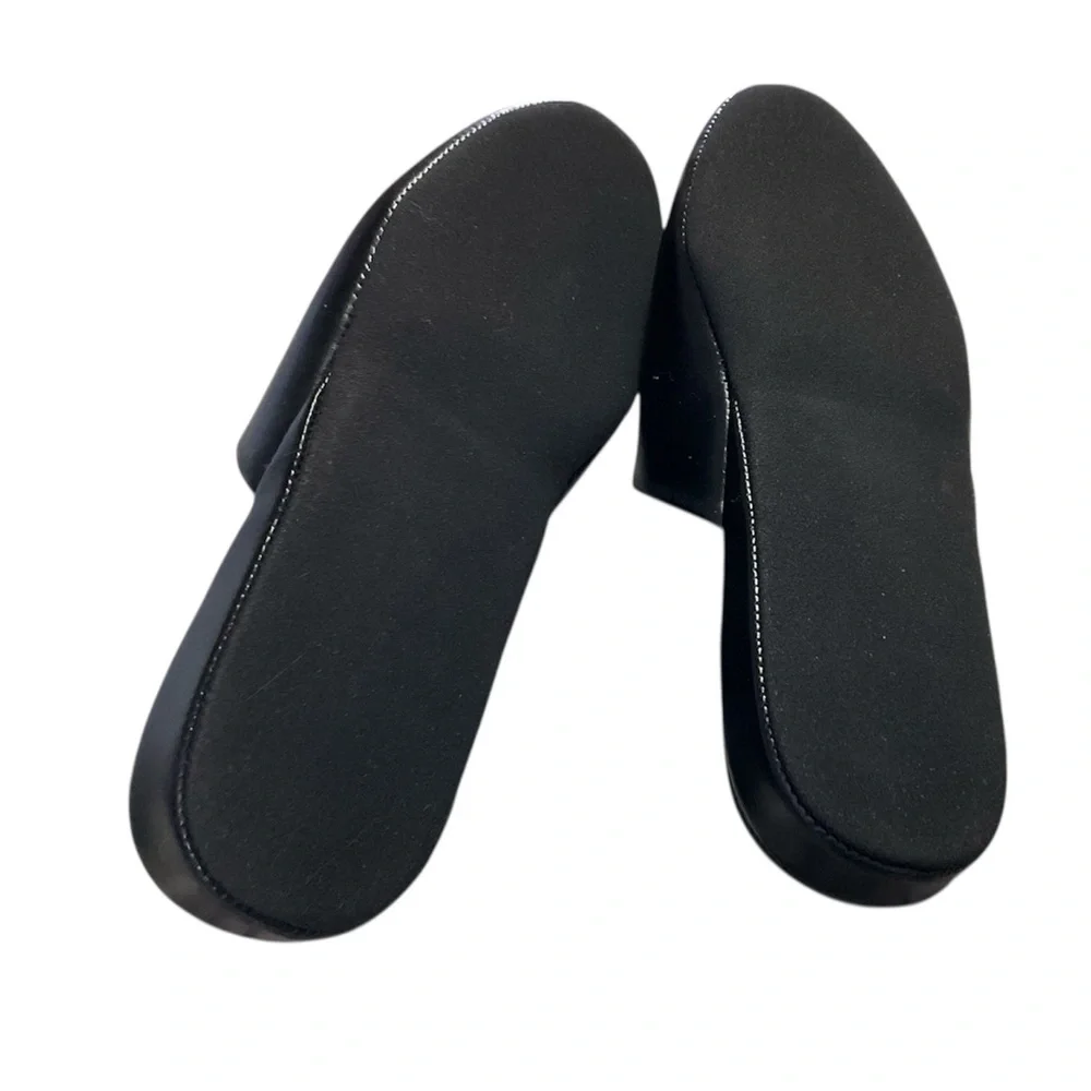New L.B. Evans leather Duke Scuff Slipper Slides